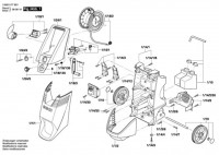 Bosch 3 600 H77 B01 Aquatak 150 Pro X High Pressure Cleaner 230 V / Eu Spare Parts